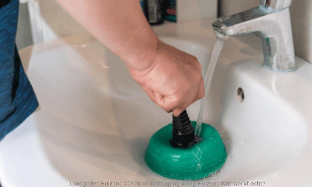 Diy Rioolontstopping Veilig Huizen